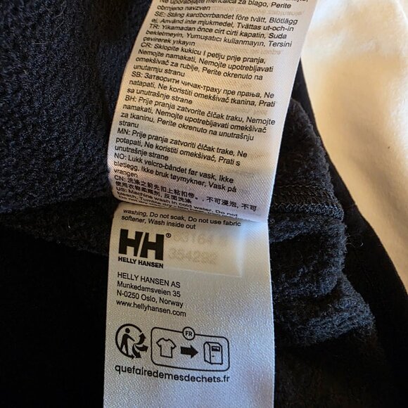 Helly Hansen Maridalen Fleece Pullover Black XL - Picture 5 of 8